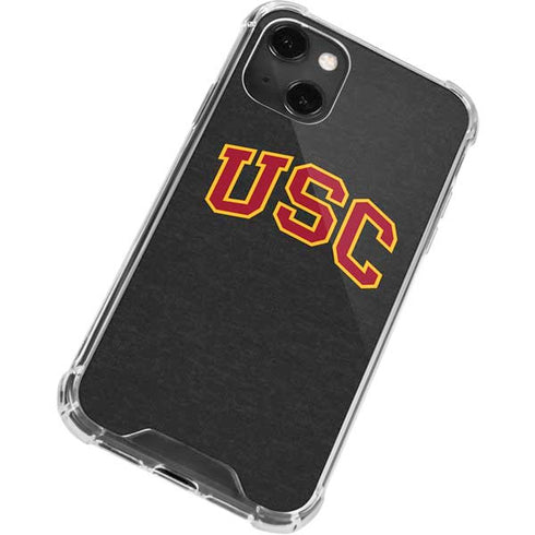 University of Southern California USC Official Logo iPhone 15 Plus Clear Case