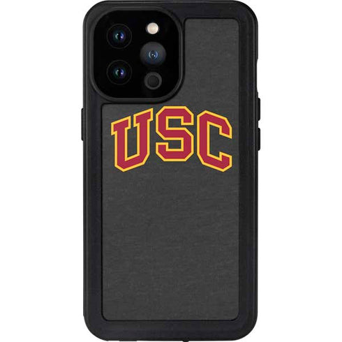 University of Southern California USC Official Logo iPhone 14 Pro Max Waterproof Case
