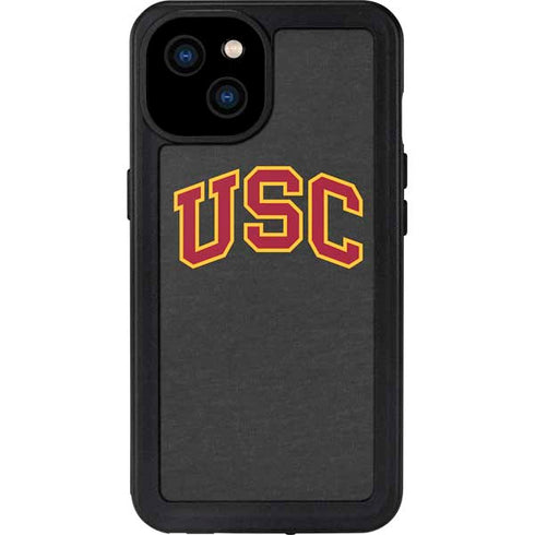 University of Southern California USC Official Logo iPhone 15 Plus Waterproof Case