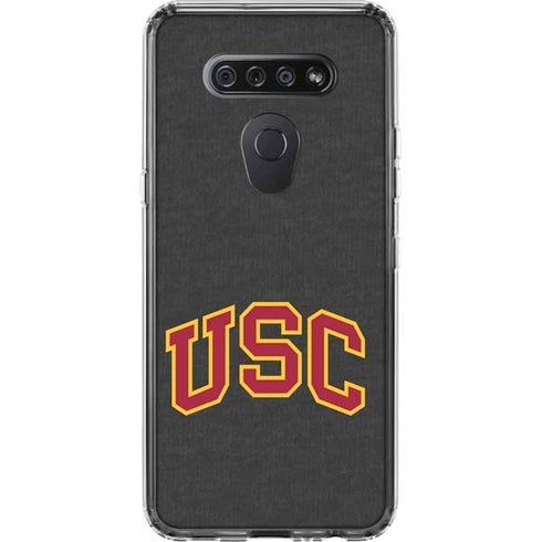 University of Southern California USC Official Logo LG K51/Q51 Clear Case