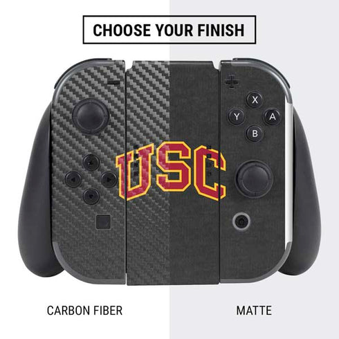 University of Southern California USC Official Logo Nintendo Switch Bundle Skin