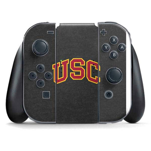 University of Southern California USC Official Logo Nintendo Switch (2017-2021) Joy-Con Controller Skin