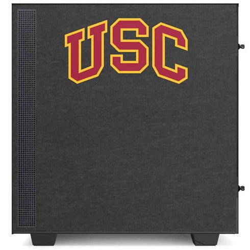 University of Southern California USC Official Logo NZXT H510 Compact ATX Mid-Tower Case Skin