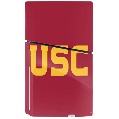 University of Southern California USC PS5 Slim Disk Console Skin