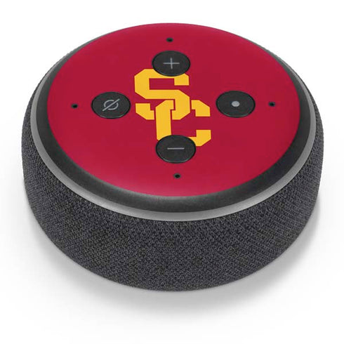University of Southern California USC Red Logo Amazon Echo Dot Skin
