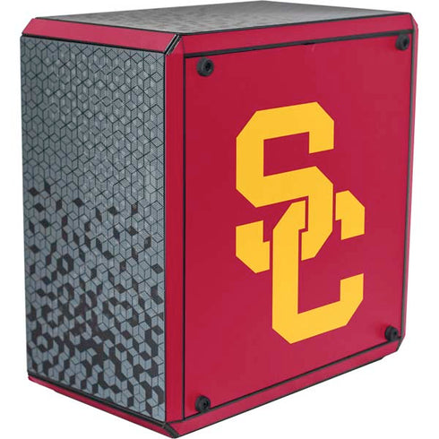 University of Southern California USC Red Logo Cooler Master MasterBox Q300L Mini Tower Skin