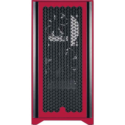 University of Southern California USC Red Logo Corsair 4000D Tempered Glass Mid-Tower ATX Case Skin
