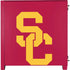 University of Southern California USC Red Logo Corsair 4000D Tempered Glass Mid-Tower ATX Case Skin