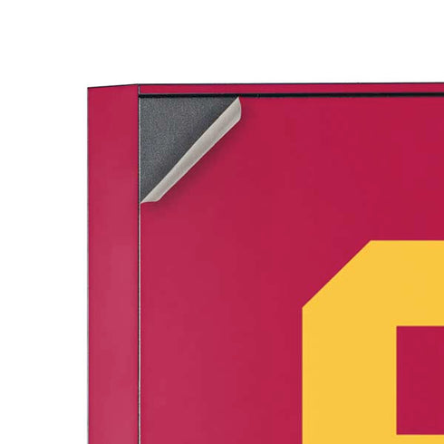 University of Southern California USC Red Logo Corsair 4000D Tempered Glass Mid-Tower ATX Case Skin