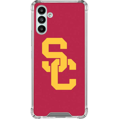 University of Southern California USC Red Logo Galaxy A13 5G Clear Case