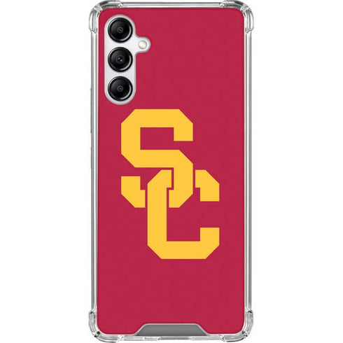 University of Southern California USC Red Logo Galaxy A14 5G Clear Case