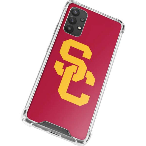 University of Southern California USC Red Logo Galaxy A32 5G Clear Case