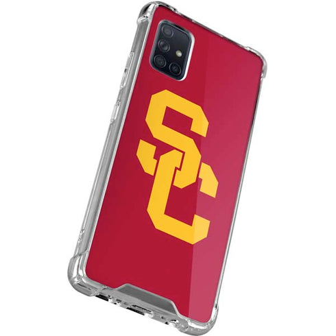 University of Southern California USC Red Logo Galaxy A51 5G Clear Case