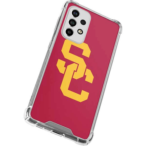 University of Southern California USC Red Logo Galaxy A53 5G Clear Case