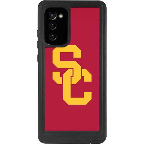 University of Southern California USC Red Logo Galaxy Note20 5G Waterproof Case