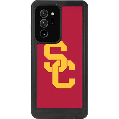 University of Southern California USC Red Logo Galaxy Note20 Ultra 5G Waterproof Case