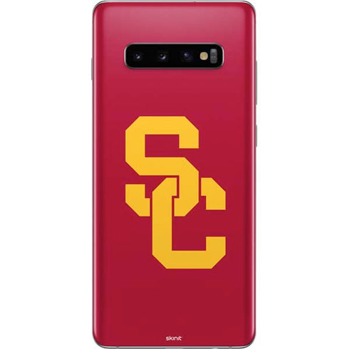 University of Southern California USC Red Logo Galaxy S10 Plus Skin
