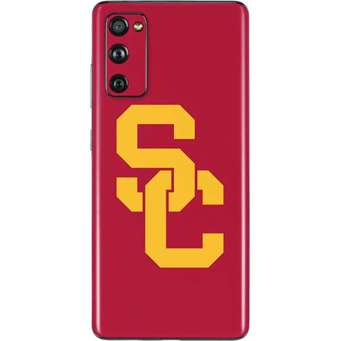University of Southern California USC Red Logo Galaxy S20 Fan Edition Skin