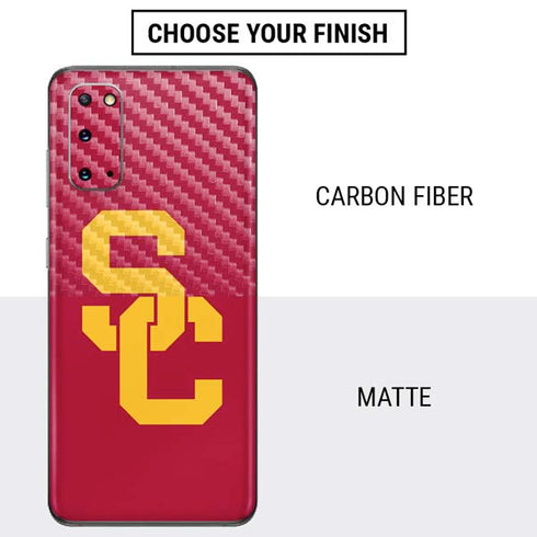 University of Southern California USC Red Logo Galaxy S20 Skin