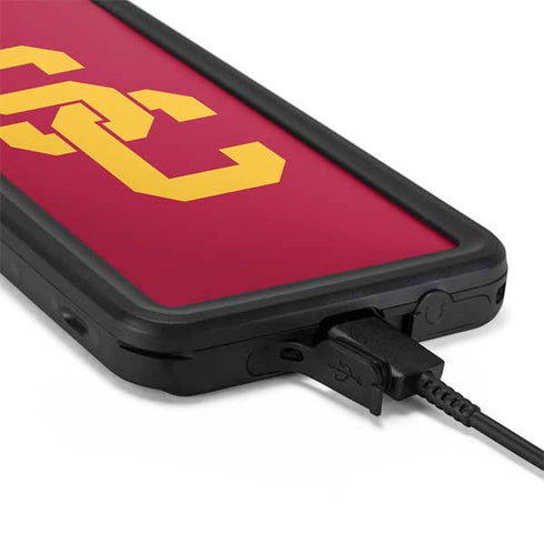 University of Southern California USC Red Logo Galaxy S20 Waterproof Case