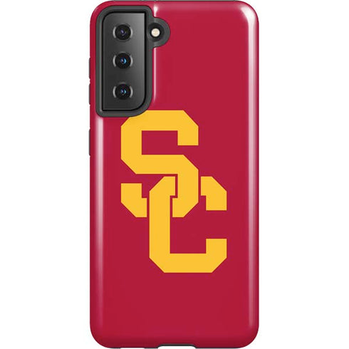 University of Southern California USC Red Logo Galaxy S21 5G Pro Case