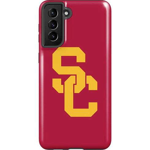 University of Southern California USC Red Logo Galaxy S21 FE Pro Case