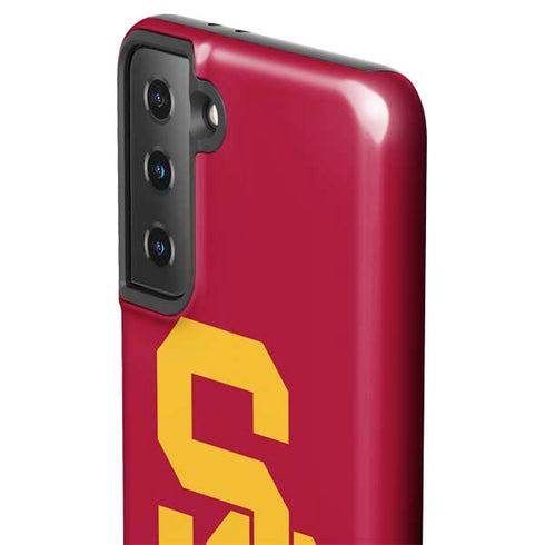 University of Southern California USC Red Logo Galaxy S21 FE Pro Case