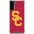 University of Southern California USC Red Logo Galaxy S21 Plus 5G Clear Case