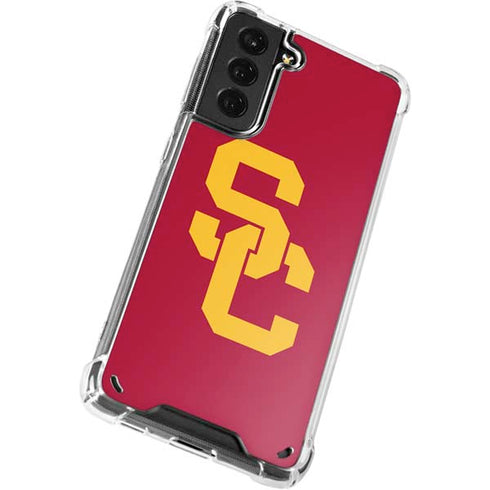 University of Southern California USC Red Logo Galaxy S21 Plus 5G Clear Case