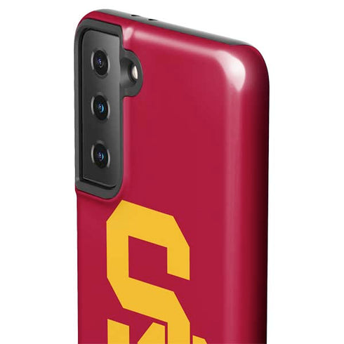 University of Southern California USC Red Logo Galaxy S21 Plus 5G Pro Case