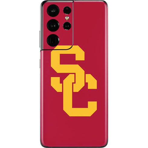 University of Southern California USC Red Logo Galaxy S21 Ultra 5G Skin