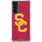 University of Southern California USC Red Logo Galaxy S22 Clear Case