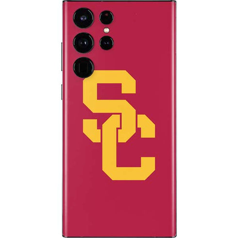 University of Southern California USC Red Logo Galaxy S22 Ultra Skin