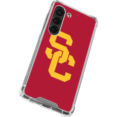 University of Southern California USC Red Logo Galaxy S23 Clear Case