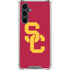 University of Southern California USC Red Logo Galaxy S23 FE Clear Case