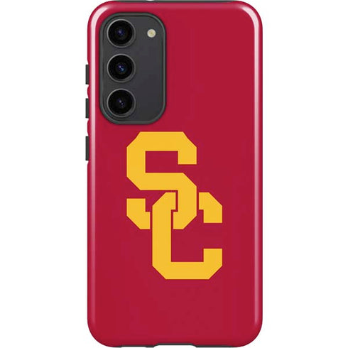 University of Southern California USC Red Logo Galaxy S23 Plus Pro Case
