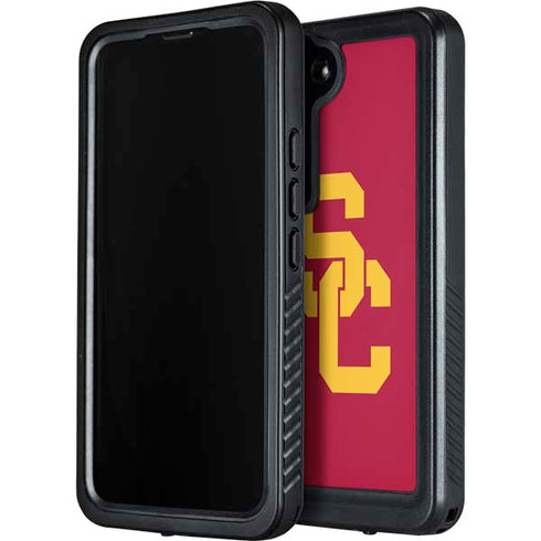 University of Southern California USC Red Logo Galaxy S23 Plus Waterproof Case