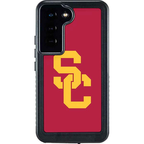 University of Southern California USC Red Logo Galaxy S23 Waterproof Case