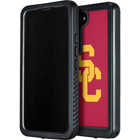 University of Southern California USC Red Logo Galaxy S23 Waterproof Case
