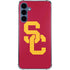 University of Southern California USC Red Logo Galaxy S24 Clear Case