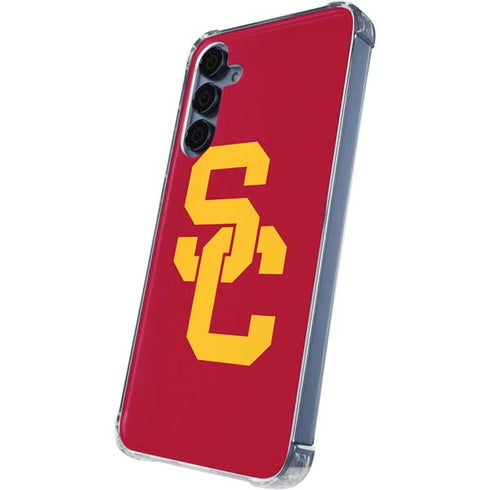 University of Southern California USC Red Logo Galaxy S24 Clear Case