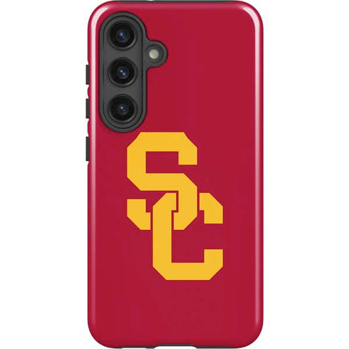 University of Southern California USC Red Logo Galaxy S24 Plus Impact Case