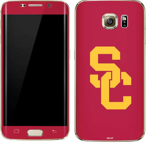 University of Southern California USC Red Logo Galaxy S7 Edge Skin