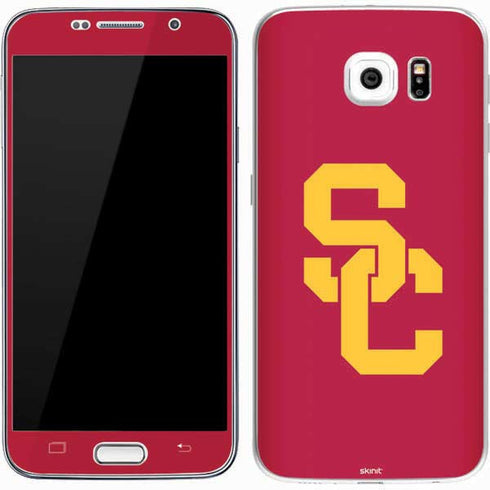 University of Southern California USC Red Logo Galaxy S7 Skin