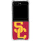 University of Southern California USC Red Logo Galaxy Z Flip5 5G Clear Case