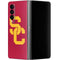 University of Southern California USC Red Logo Galaxy Z Fold4 5G Skin