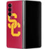 University of Southern California USC Red Logo Galaxy Z Fold4 5G Skin