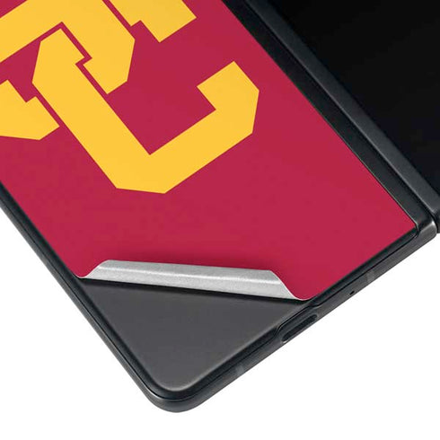 University of Southern California USC Red Logo Galaxy Z Fold4 5G Skin