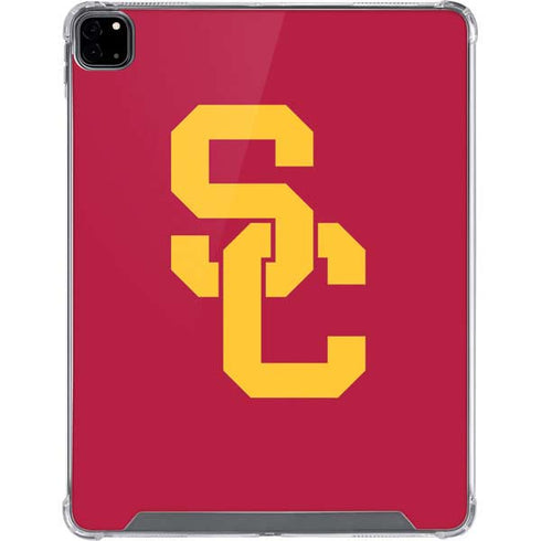 University of Southern California USC Red Logo iPad Pro 12.9in (2020) Clear Case