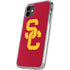 University of Southern California USC Red Logo iPhone 11 Clear Case